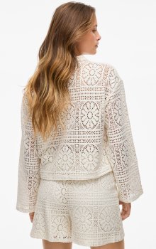 Vila - Vimerinda Crochet LS Shirt