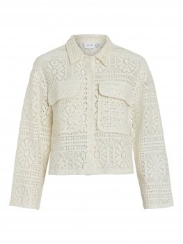 Vila - Vimerinda Crochet LS Shirt