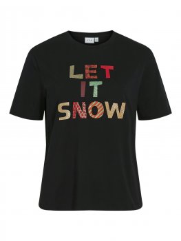 Vila - Visybil Christmas SS T-shirt