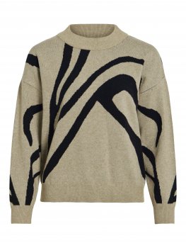 Vila - Vitif Jacquard Knit Top