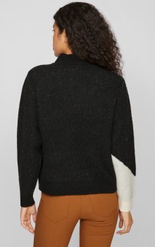 Vila - Vicilia Mock Neck Jacquard Top