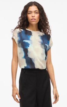 Vila - Viellette SS Full Satin Top
