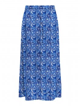 Only - onlNova Elite Button Skirt 645 Dreamy Leaves Print