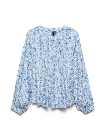 Vero Moda - vmBliss LS O-neck Detail Top