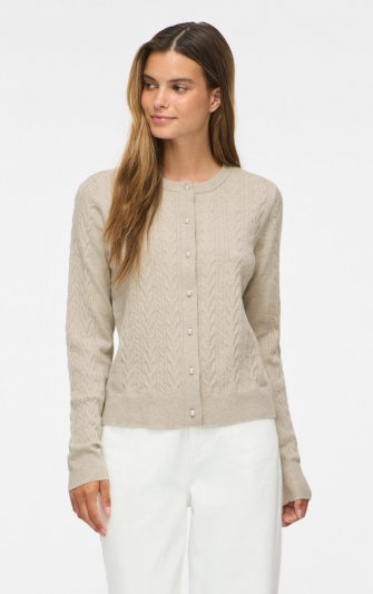 Vila - Vikerry Cable Knit Cardigan