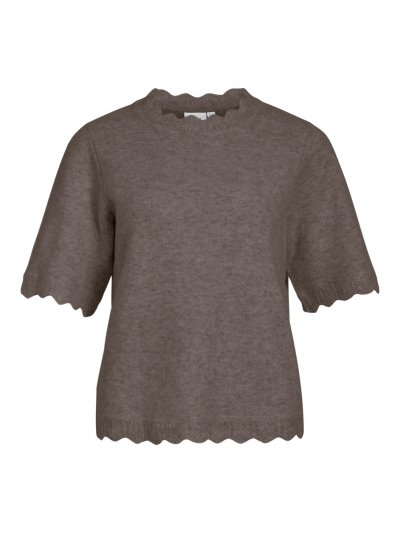 Vila - Vinikolina O-neck 2/4 Knit Top