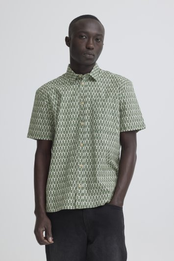 Blend - K.Ä. Skjorta 20720644 Abstrakt mönster