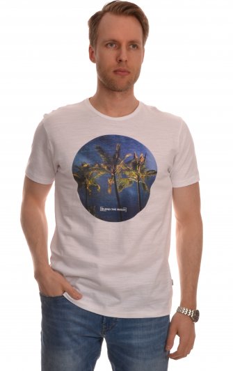 Blend - T-shirt 20712364 Palm i cirkel