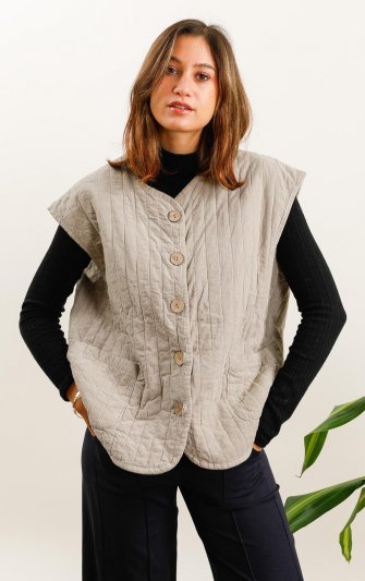 Chana - Jackväst G303 Lättvikt, Knappar