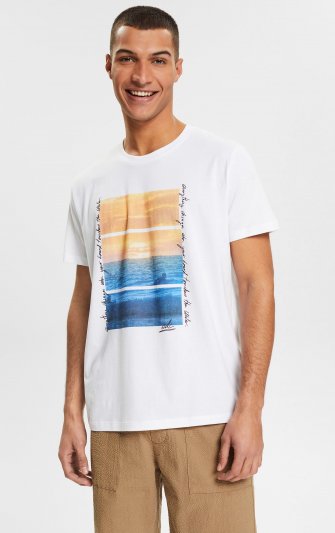 EDC - T-shirt 062CC2K308 Fotoprint