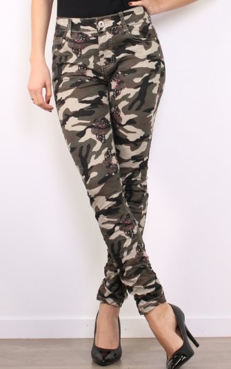 Efashion Chic - Jeans 6200 Camouflage