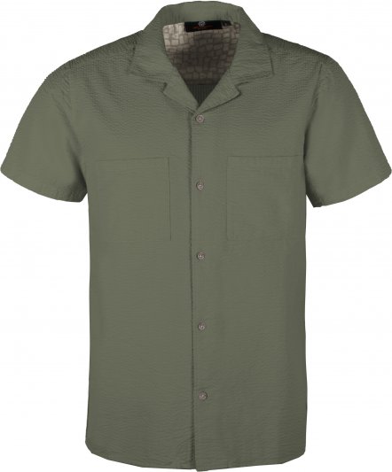 Indicode - K.Ä. Skjorta inDrill Resortkrage