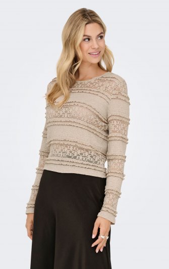 Jacqueline - jdySarah LS Lace Top