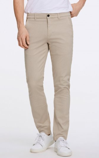 Lindbergh White - Chinos 30-005098 Struktur