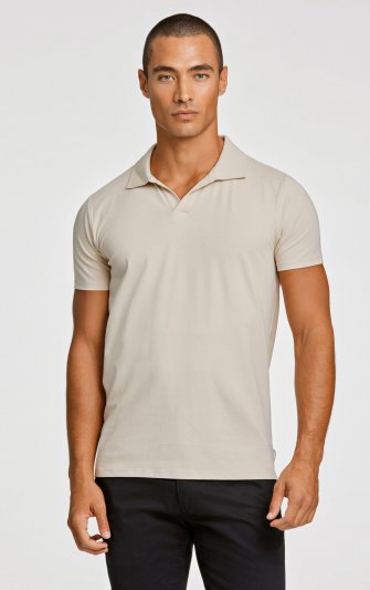 Lindbergh White - Piké 30-404036 Trikå