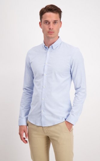 Lindbergh White - Skjorta 30-203174 Oxford Superflex