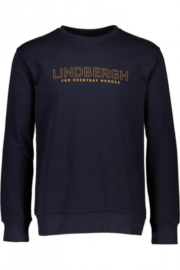 Lindbergh White - Sweatshirt 30-705127 Logo-print