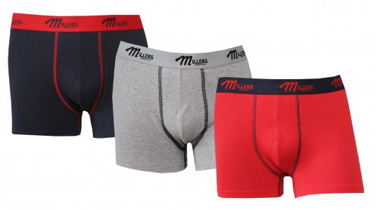 Millers - 3-pack Boxer 5208