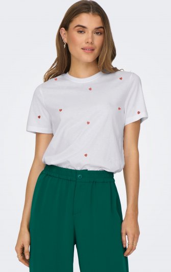 Only - onlKetty SS O-neck Top