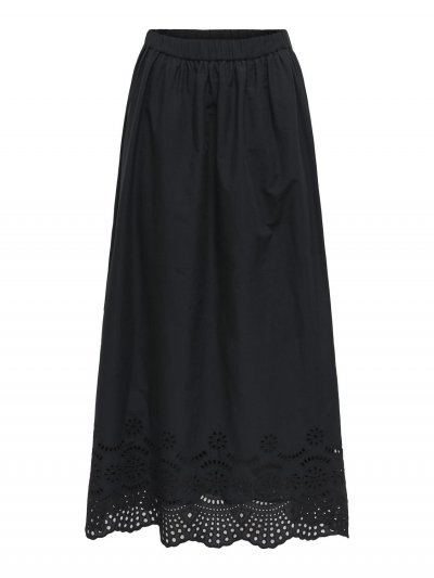 Only - onlLou Emb Long Skirt