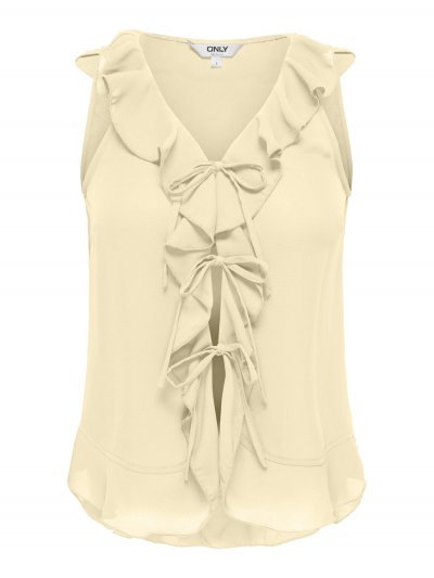 Only - onlMonet SL Flowey V-neck Ruffle Top