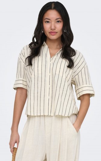 Only - onlTizana Stripe SS Shirt