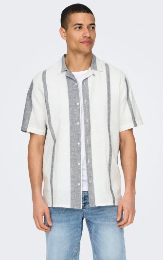 Only & Sons - onsCaiden Stripe Res Shirt