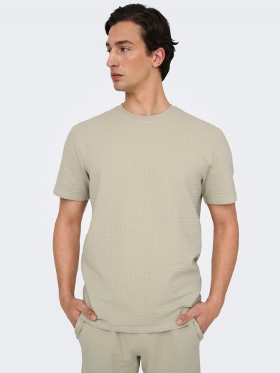 Only & Sons - onsKian Seersucker Tee