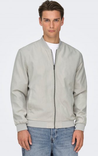 Only & Sons - onsLucas Fake Suede Bomber