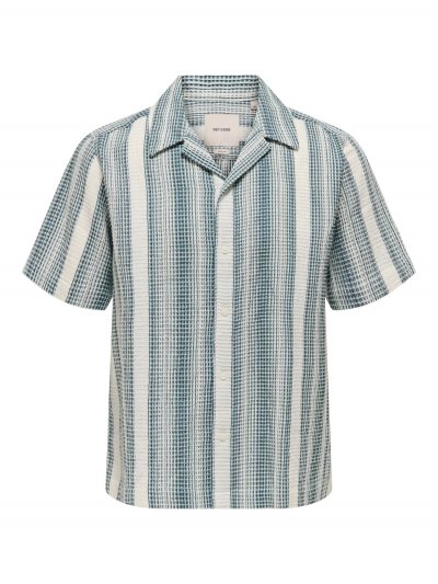 Only & Sons - onsSavier Waffle SS Shirt 0326