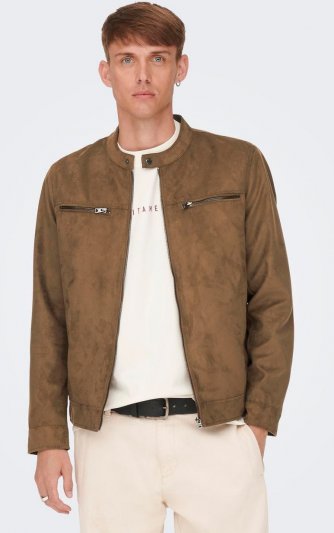 Only & Sons - onsWillow Fake Suede Jacket