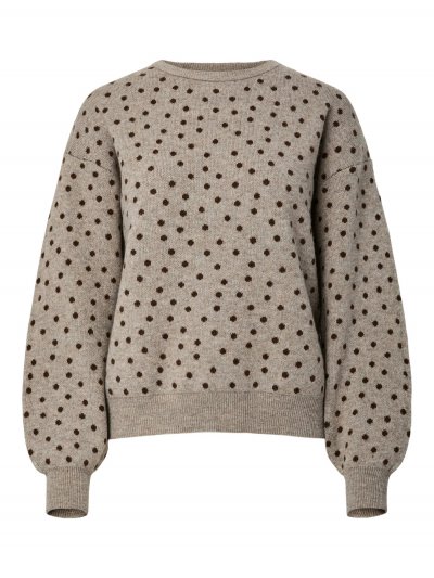 Pieces - pcNancy O-neck Dot Knit