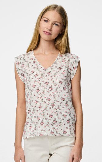 Pieces - pcNya SL V-neck Top