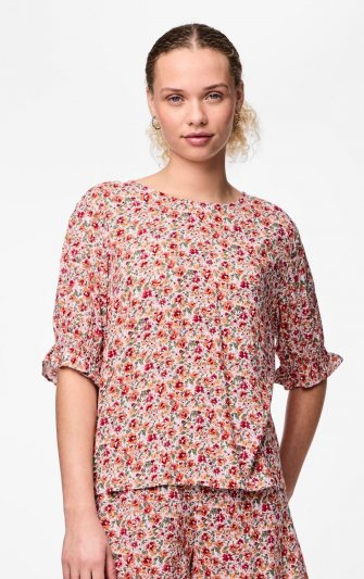 Pieces - pcNya SS Top Ditsy Flower Print