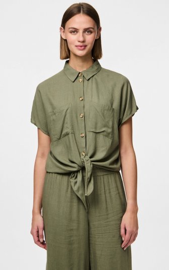 Pieces - pcPia SS Tie Shirt