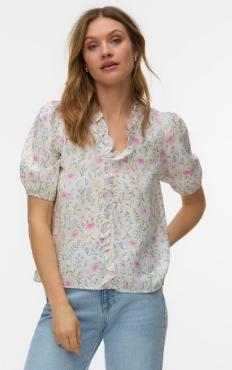 Vero Moda - vmJuliette 2/4 Frill Top
