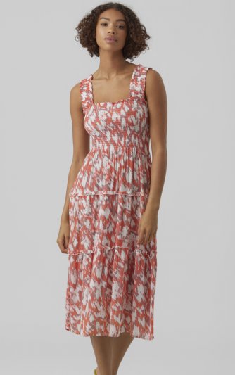 Vero Moda - vmMenny SL Smock Calf Dress