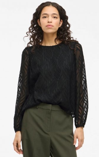 Vila - Vimika O-neck LS Top