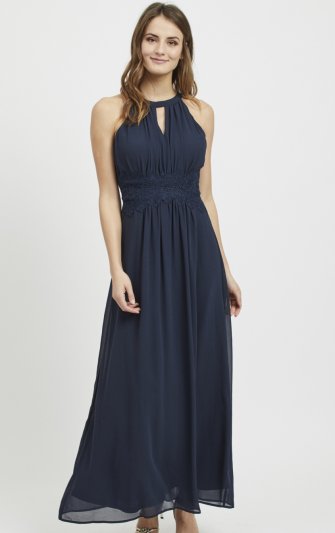 Vila - Vimilina Halterneck Maxi Dress