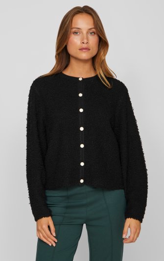 Vila - Vipaza O-neck LS Knit Jacket