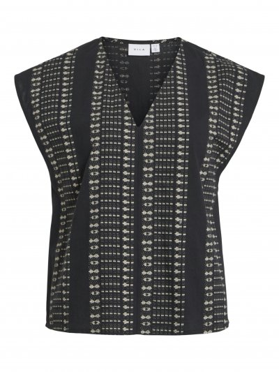 Vila - Visavila V-neck Top